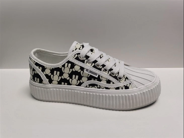 Printed Canvas Ladies Shoes