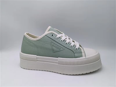 Sneaker cu platformă Canvas